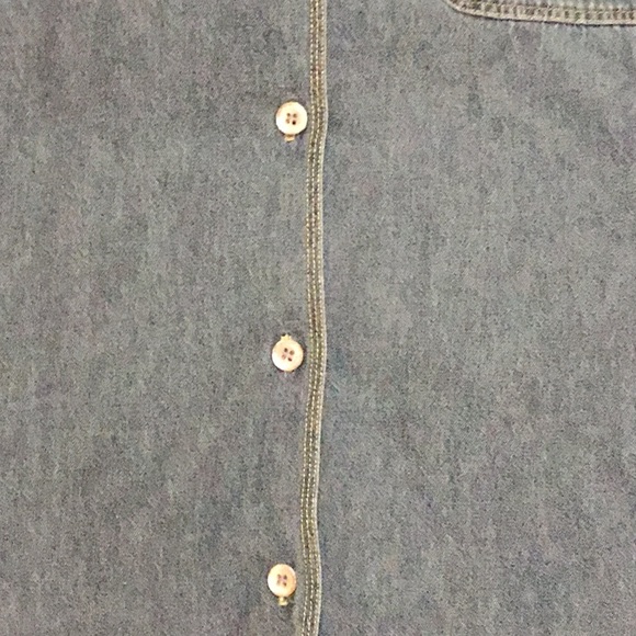 Alfred Sung Express Denim Shirt - Picture 7 of 9